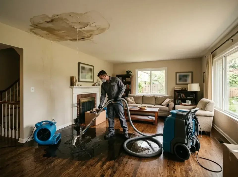 attic-pipe-burst-ceiling-drip-008 — frequently asked questions, Water Damage Restoration & Carpet Care in Dent, OH